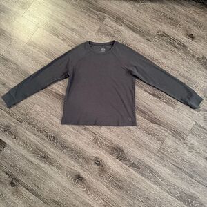 Cozy Earth Women's Ultra-Soft Bamboo Pullover Crew Charcoal